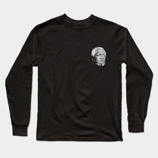 portrait fred sanford Long Sleeve T-Shirt by Stevendan